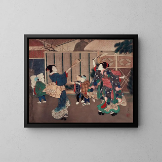 Tsukioka Yoshitoshi - January Celebrating the New Year.webp