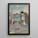 Matsuo Bashō - Tsukioka Yoshitoshi — gerahmtes Bild an der Wand