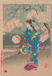 Mond über dem Sumida-Fluss - Tsukioka Yoshitoshi — Ansicht des Kunstwerks