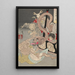 Omoi tsuzura - Tsukioka Yoshitoshi — gerahmtes Bild an der Wand