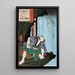 Shimobe Fudesuke - Tsukioka Yoshitoshi — gerahmtes Bild an der Wand