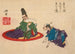 Sorori Shinzaemon und Hideyoshi - Tsukioka Yoshitoshi — Ansicht des Kunstwerks