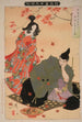Taira no Koremochi soumet le démon maléfique à la montagne Togakushi - Tsukioka Yoshitoshi — Ansicht des Kunstwerks