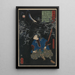 ya tar mitsukuni - Tsukioka Yoshitoshi — gerahmtes Bild an der Wand