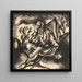 Tulk - Konstantin Bauer — gerahmtes Bild an der Wand