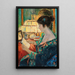 Heures de loisir - Ulisse Caputo — gerahmtes Bild an der Wand