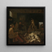 Ein Atelier eines Malers - Michael Sweerts — gerahmtes Bild an der Wand
