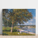 Reproduktion des Gemäldes Eine Walnuss im Feld von Thomery - Alfred Sisley