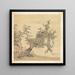Ein alter Baum - Chen Hongshou — gerahmtes Bild an der Wand