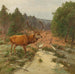 Ein Hirsch auf der Lichtung - Christoffer Drathmann — Ansicht des Kunstwerks