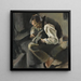 Ein Schuhmacher - Rudolf Kremlika — gerahmtes Bild an der Wand