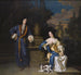 Ein Herr und eine Dame in einem Park - Jan Verkolje — Ansicht des Kunstwerks
