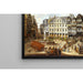 Reproduktion des Gemäldes Ein Markt auf dem Römerberg in Frankfurt - Christian Georg Schütz