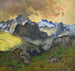 Ein alpines Landschaftsbild - Hugo Hodiener — Ansicht des Kunstwerks