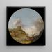 Ein italienischer Hafen - Artus del Monte — gerahmtes Bild an der Wand