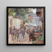 Ein bosnisches Dorf - Carl Fahringer — gerahmtes Bild an der Wand