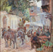 Ein bosnisches Dorf - Carl Fahringer — Ansicht des Kunstwerks
