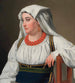 Eine Ciociara, Porträt einer römischen Bäuerin - Christoffer Wilhelm Eckersberg — Ansicht des Kunstwerks