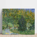 Reproduktion des Gemäldes Eine Allee in einem öffentlichen Garten in Arles - Vincent Van Gogh