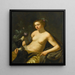 Eine Allegorie des Sinns des Geruchssinns - Jan Van Bijlert — gerahmtes Bild an der Wand