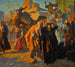 Eine Straßenfeier in Kairo - Ludwig Deutsch — Ansicht des Kunstwerks
