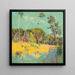 Eine Lichtung im Wald - John Peter Russell — gerahmtes Bild an der Wand