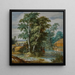 Eine Hinterhalt in einer bewaldeten Landschaft - Alexander Keirincx — gerahmtes Bild an der Wand