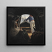 Eine Gondel - Julius Exner — gerahmtes Bild an der Wand