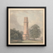Eine Beobachtungsturm - Samuel Davis — gerahmtes Bild an der Wand