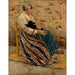 Reproduktion des Gemäldes Eine alte Frau mit Katze - Max Liebermann