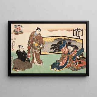 Utagawa Kunisada Toyokuni III - Eight Figural Views Sugata Hakkei Pl5.webp