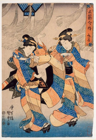 Utagawa Kunisada Toyokuni III - The Seventh Month.webp
