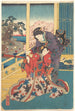 Fleur d'Akashi Akashi no hana - Utagawa Kuniteru — Ansicht des Kunstwerks