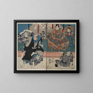 Utagawa Kuniyoshi - Sat norikiyo nyud saigyo Yoshinaka.webp