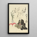 Eine Sammlung spiritueller Gedichte auf Michinoku-Papier Pl20 - Utagawa Toyohiro — gerahmtes Bild an der Wand
