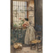 Reproduktion des Gemäldes Valencienne à la grille - Joaquín Sorolla
