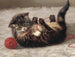 Le berceau des chats - Valentine Thomas Garland — Ansicht des Kunstwerks