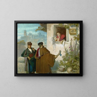 Valeriano Domnguez Bcquer - Courting Pelando la pava.webp