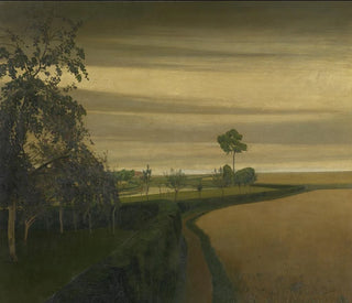 Valerius De Saedeleer - End of a gloomy day.webp