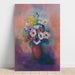 Reproduktion des Gemäldes Vase der Anemonen - Odilon Redon