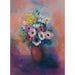 Reproduktion des Gemäldes Vase der Anemonen - Odilon Redon