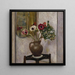Vase danmones - Édouard Vuillard — gerahmtes Bild an der Wand