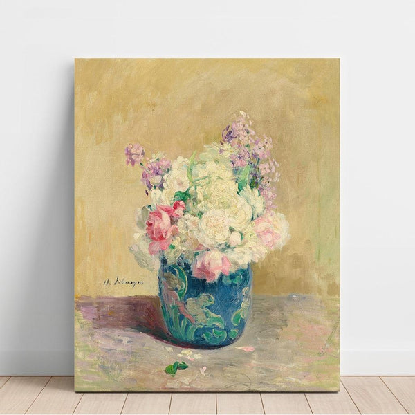 Reproduktion des Gemäldes Blumenvasen - Henri Lebasque