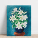 Reproduktion des Gemäldes Vase de lys - Moïse Kisling