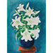 Reproduktion des Gemäldes Vase de lys - Moïse Kisling
