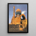 Mausoleum von Gour Emir Samarkand - Vasily Vereshchagin — gerahmtes Bild an der Wand