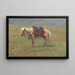 Poneys himalayens - Vasily Vereshchagin — gerahmtes Bild an der Wand