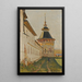 Tour du monastère - Vasily Vereshchagin — gerahmtes Bild an der Wand