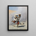 Mortellement blessé - Vasily Vereshchagin — gerahmtes Bild an der Wand
