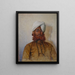 Funktionär Muslim - Vasily Vereshchagin — gerahmtes Bild an der Wand